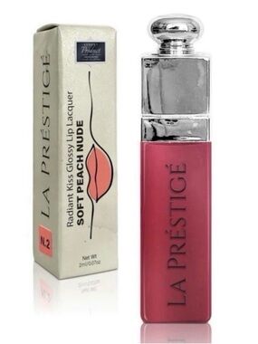 Predire La Préstigé Radiant Kiss Glossy Lip Lacquer - Soft Peach Nude